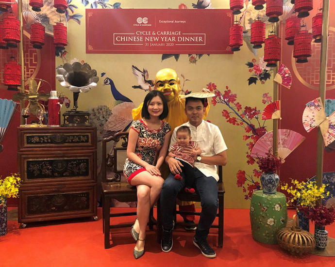 Keller Malaysia staff celebrates Chinese New Year with family before pandemic