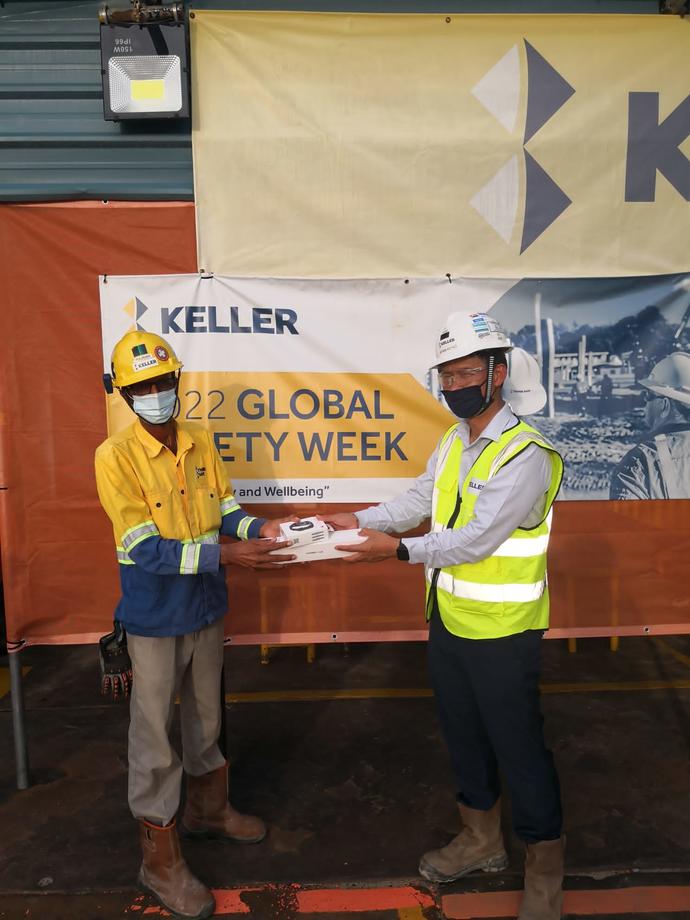 Keller Singapore Celebrates Global Safety Week Recognizes Workers