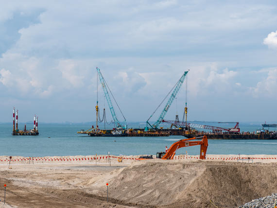 Keller ASEAN Changi East Reclamation Project Singapore Vibro Techniques