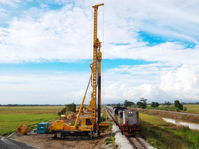 Ipoh Padang Besar Double Track Railway Malaysia