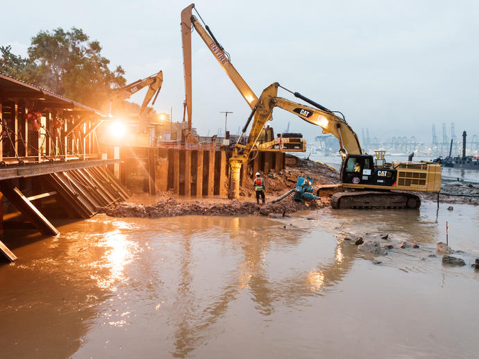 Keller ASEAN Mass Soil Mixing Sungei Pandan Kechil Singapore PUB