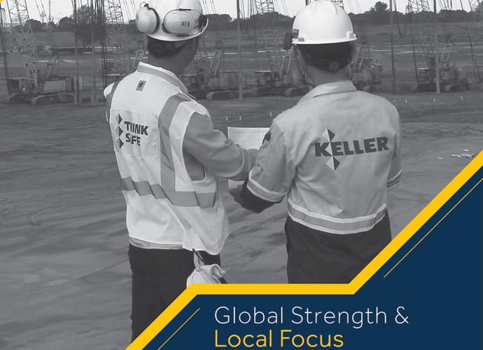 Keller ASEAN's company profile with products and projects highlights